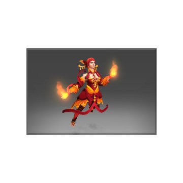 Auspicious Ember Crane Set