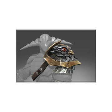 Frozen Pauldron of The Iron Drakken