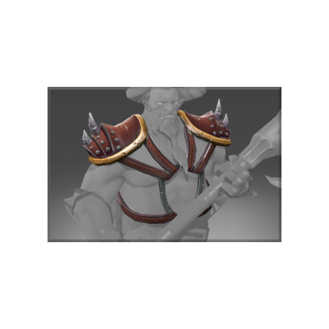 Frozen Spiked Pauldrons of the Conquering Tyrant