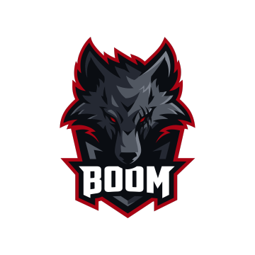 Gold BOOM Esports Team Sticker - TI 2025