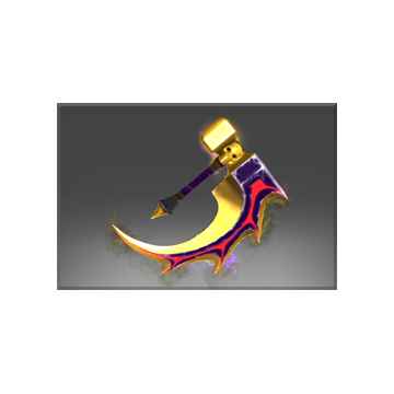 Inscribed Golden Basher of Mage Skulls