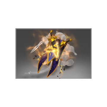 Inscribed Golden Shadow Masquerade