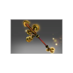 Inscribed Golden Staff of Gun-Yu