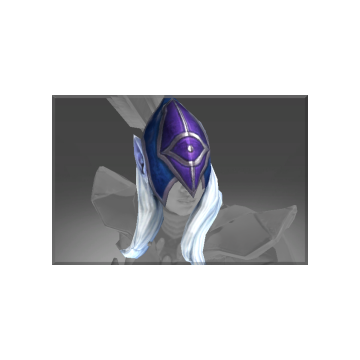 Inscribed Hood of the Black Wind Raven