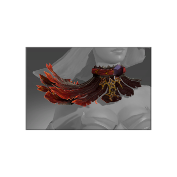 Inscribed Necklace of the Warhawk Vestiments