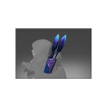 Inscribed Quiver of the Black Wind Raven