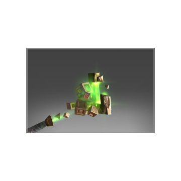 Inscribed Staff of the Impossible Realm