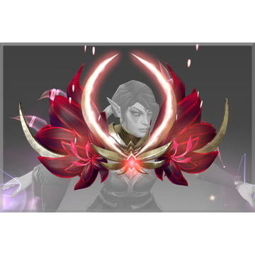 Mantle of the Whispered Bond of the Crimson Witness