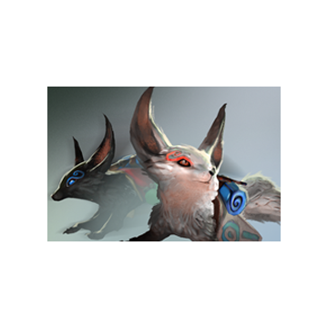 Unusual Jin and Yin Fox Spirits